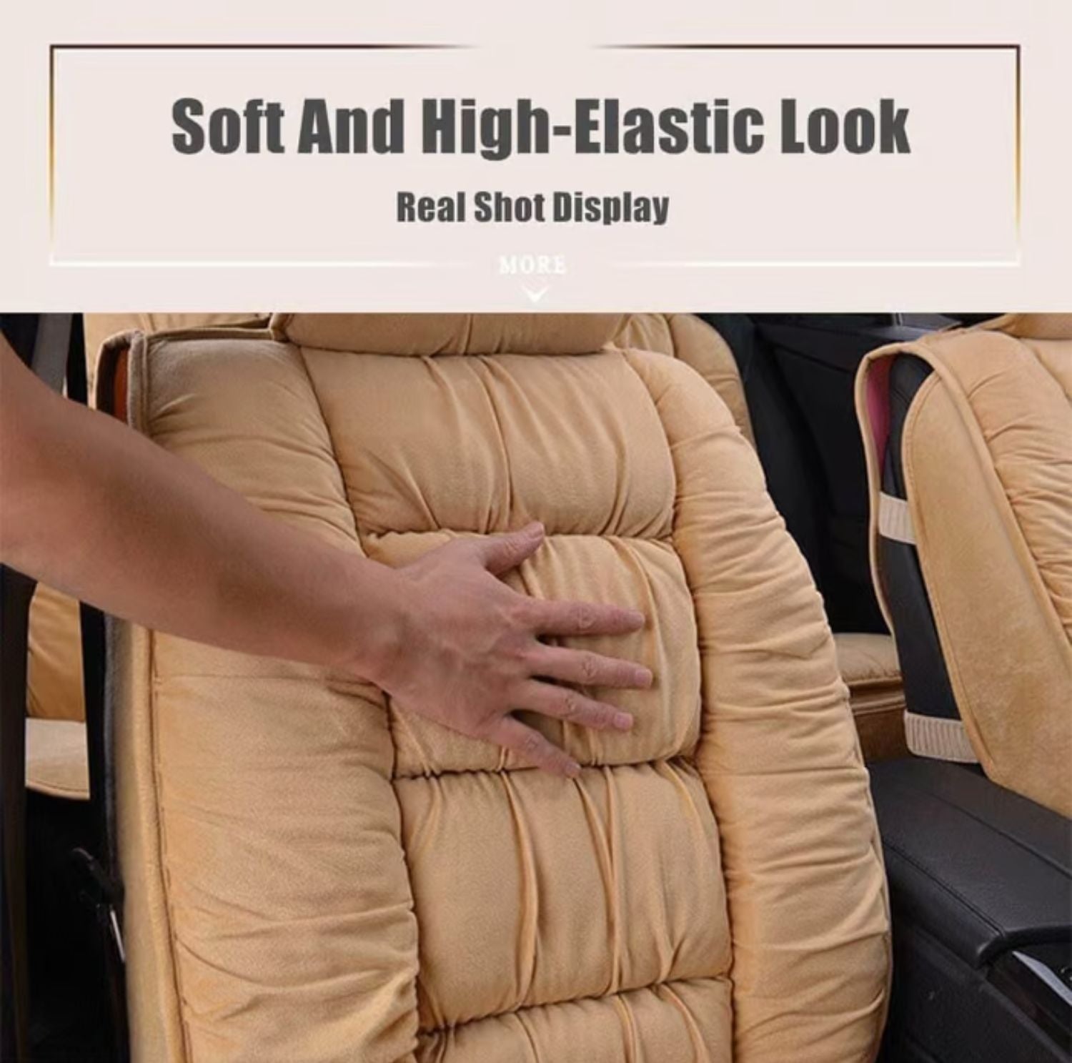 Serenosole™ ComfyRide Cushioned Car Seat Cover | Transforms any car seat into a cloud of comfort | Best Travel Buddy 2024