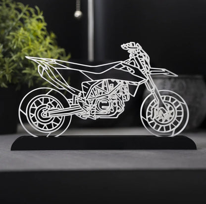 Serenosole™ MotoVibe Motorcycle Figure | Sleek, high-quality piece that’ll make any biker’s heart race | Perfect Bike Figurine 2024